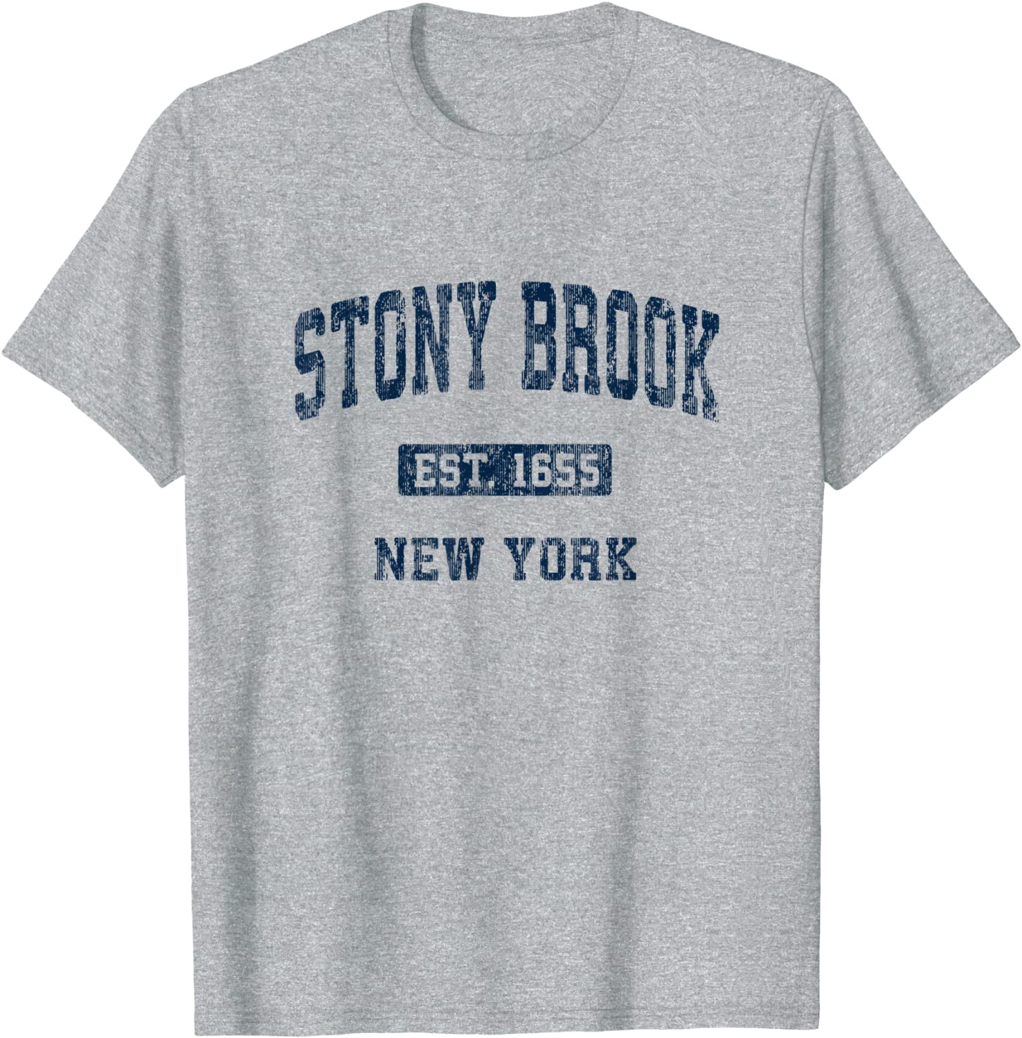 Stony Brook New York NY Vintage Athletic Sports Design T-Shirt