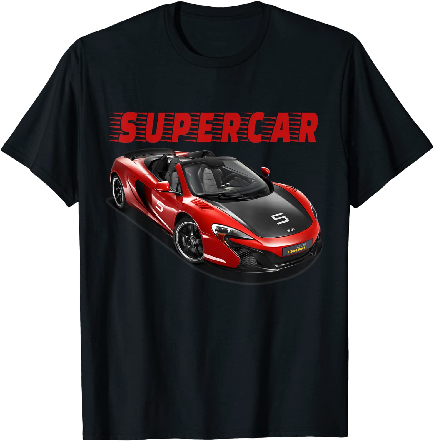 Awesome Supercar t-shirt great for sports car collectors