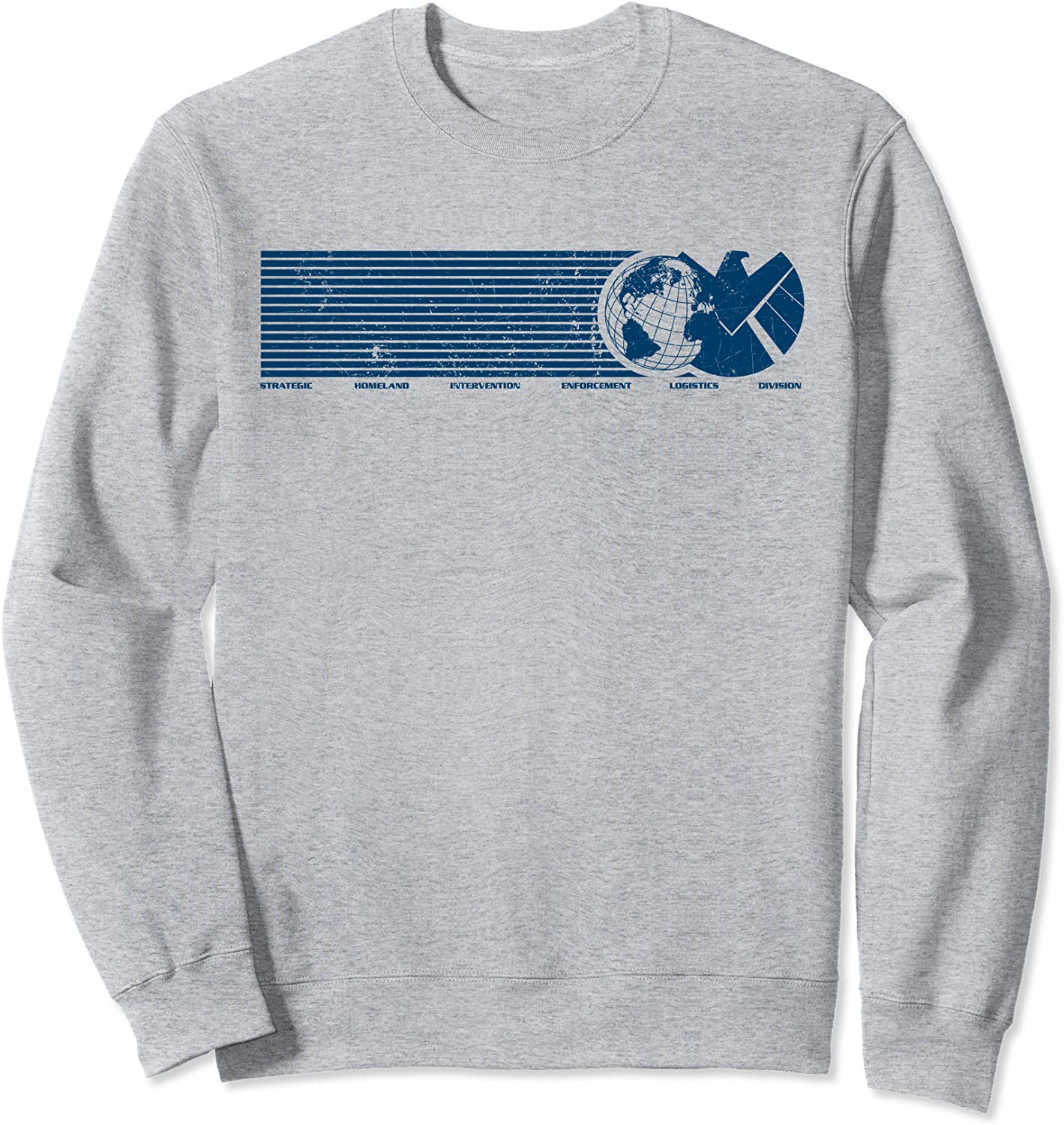 Marvel Agents of SHIELD Eagle Globe Logo Sweatshirt