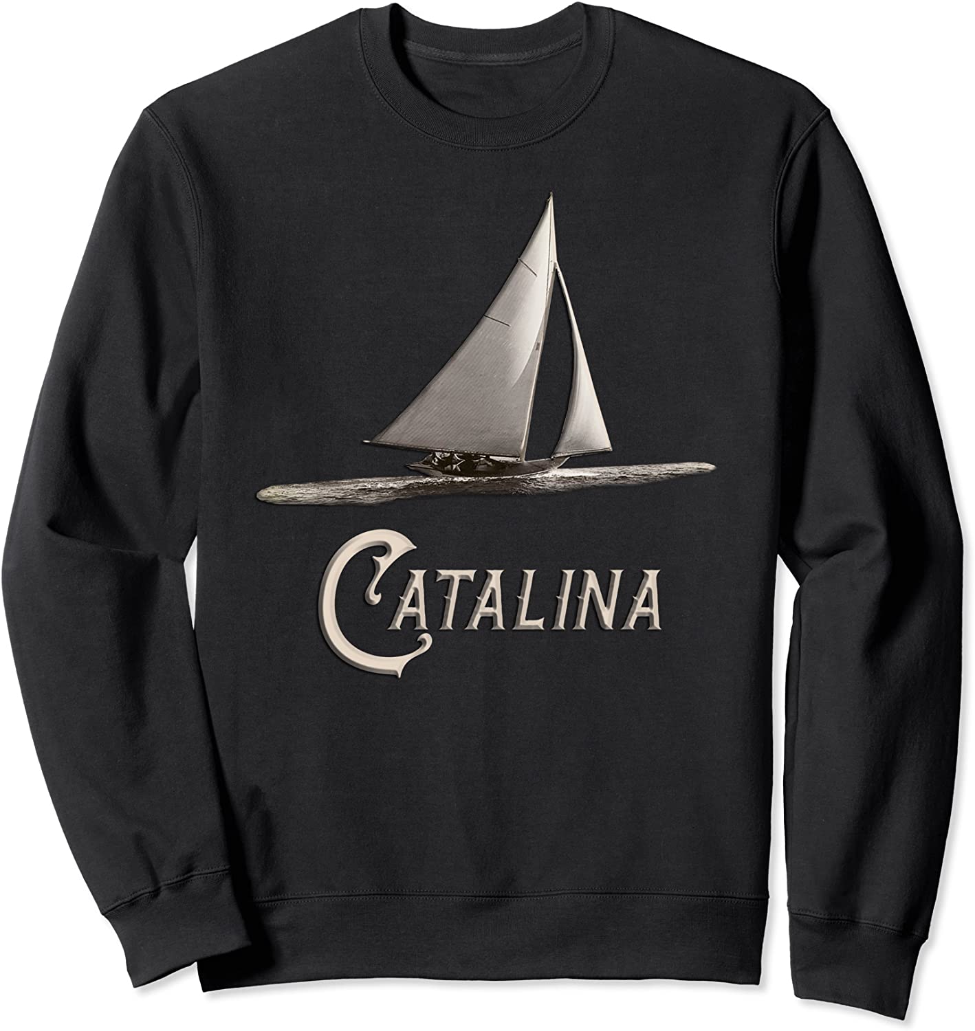 Sailing Catalina Sweatshirt Vintage SailBoat Nautical