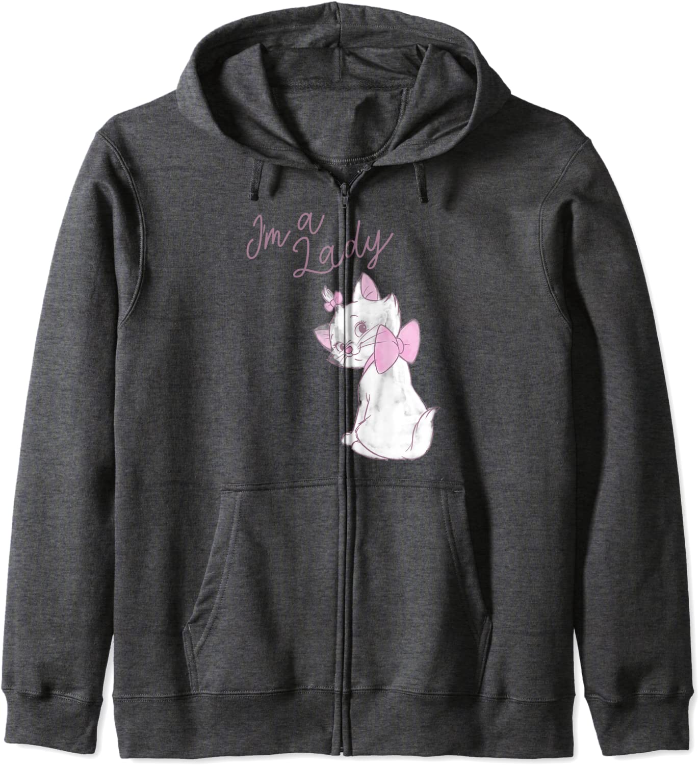 Disney The Aristocats Marie Im A Lady Text Hoodie