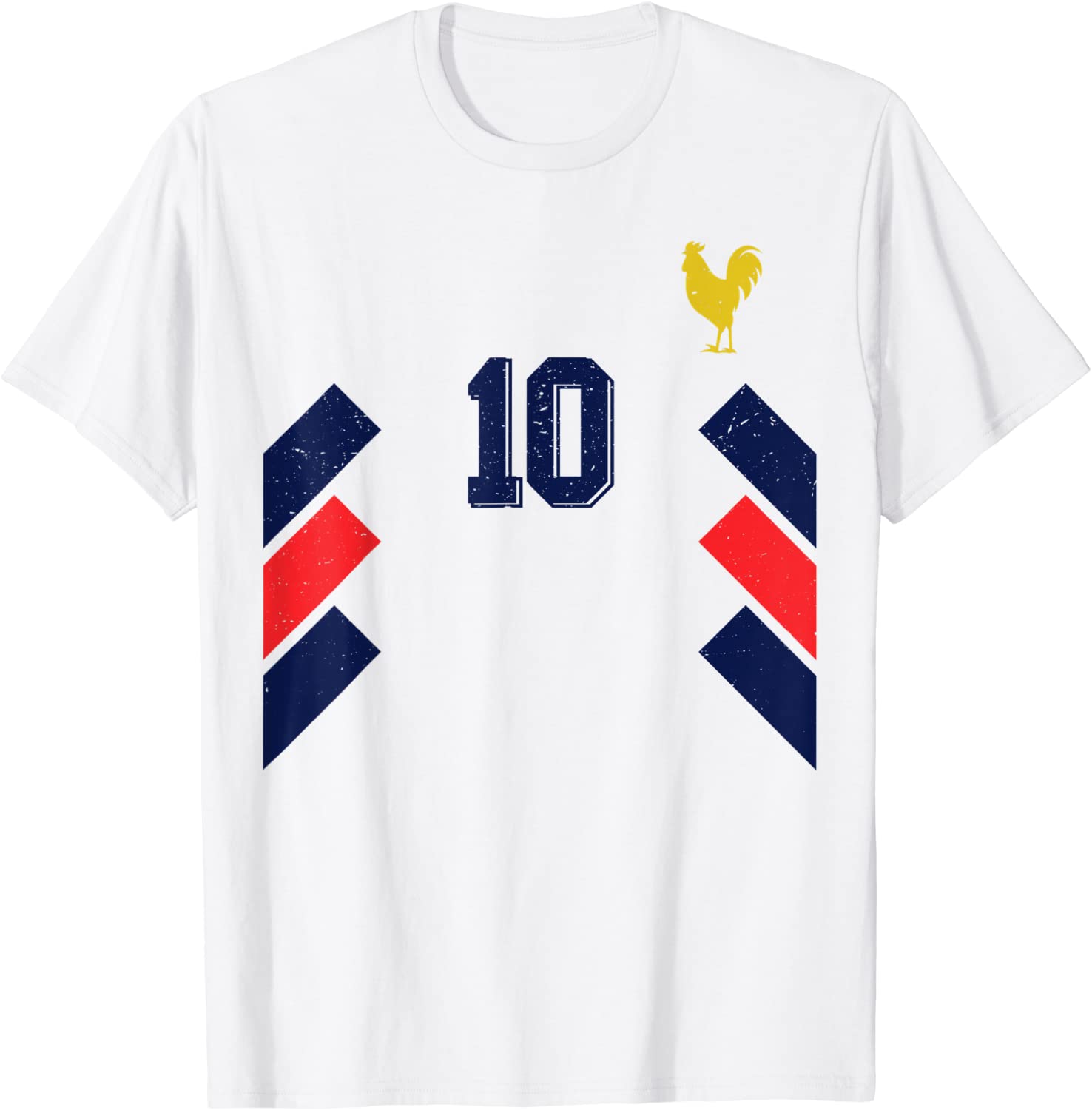 France Soccer Jersey French Football Retro Sports T-Shirt
