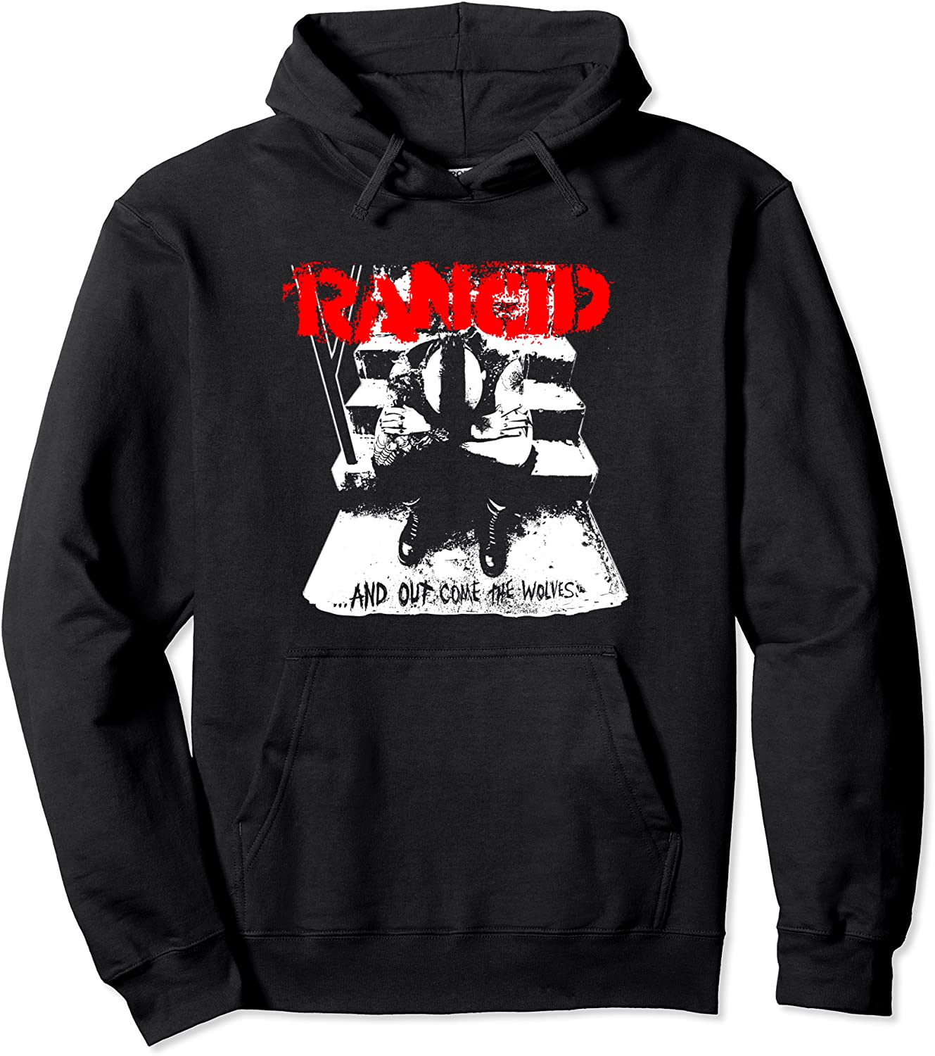 Rancid - Official Merchandise - And Out Come The Wolves Pullover Hoodie
