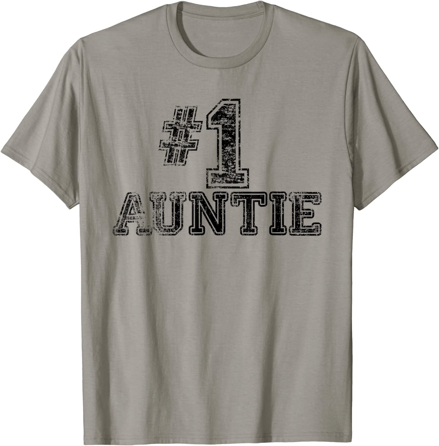 1 Auntie - Number One Aunt Sports Mothers Day Gift T-Shirt