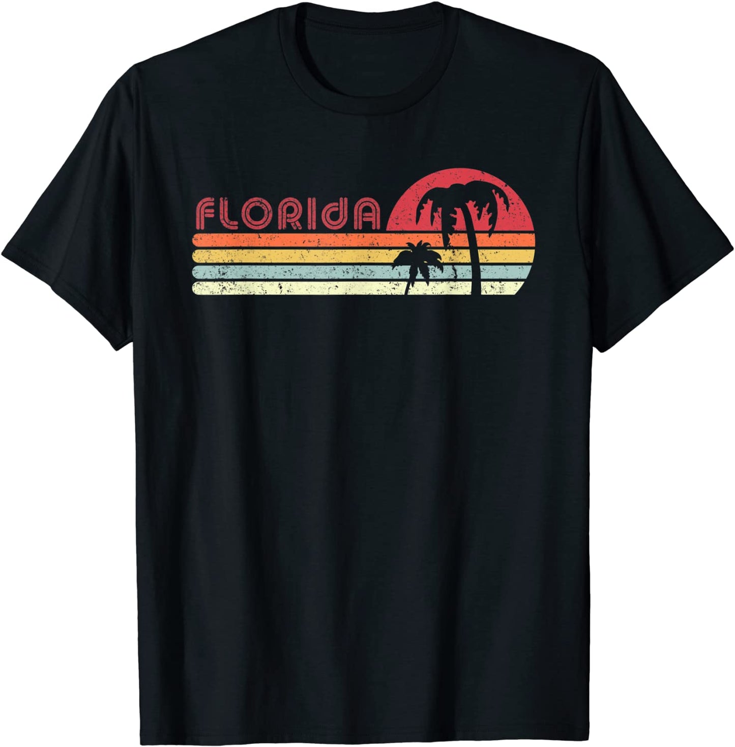 Florida Shirt Retro Style FL USA T-Shirt