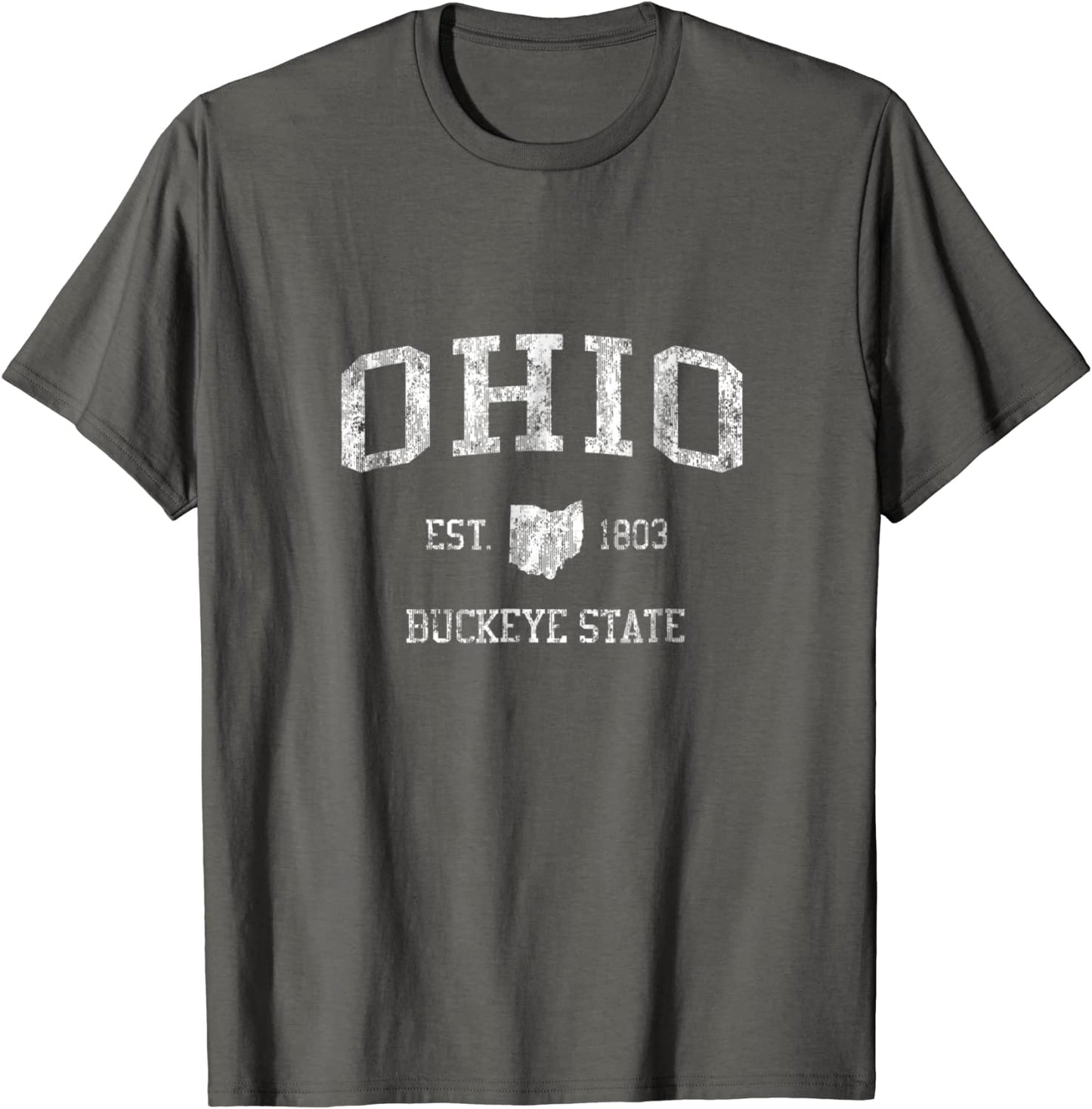 Retro Ohio T Shirt Vintage Sports Tee Design