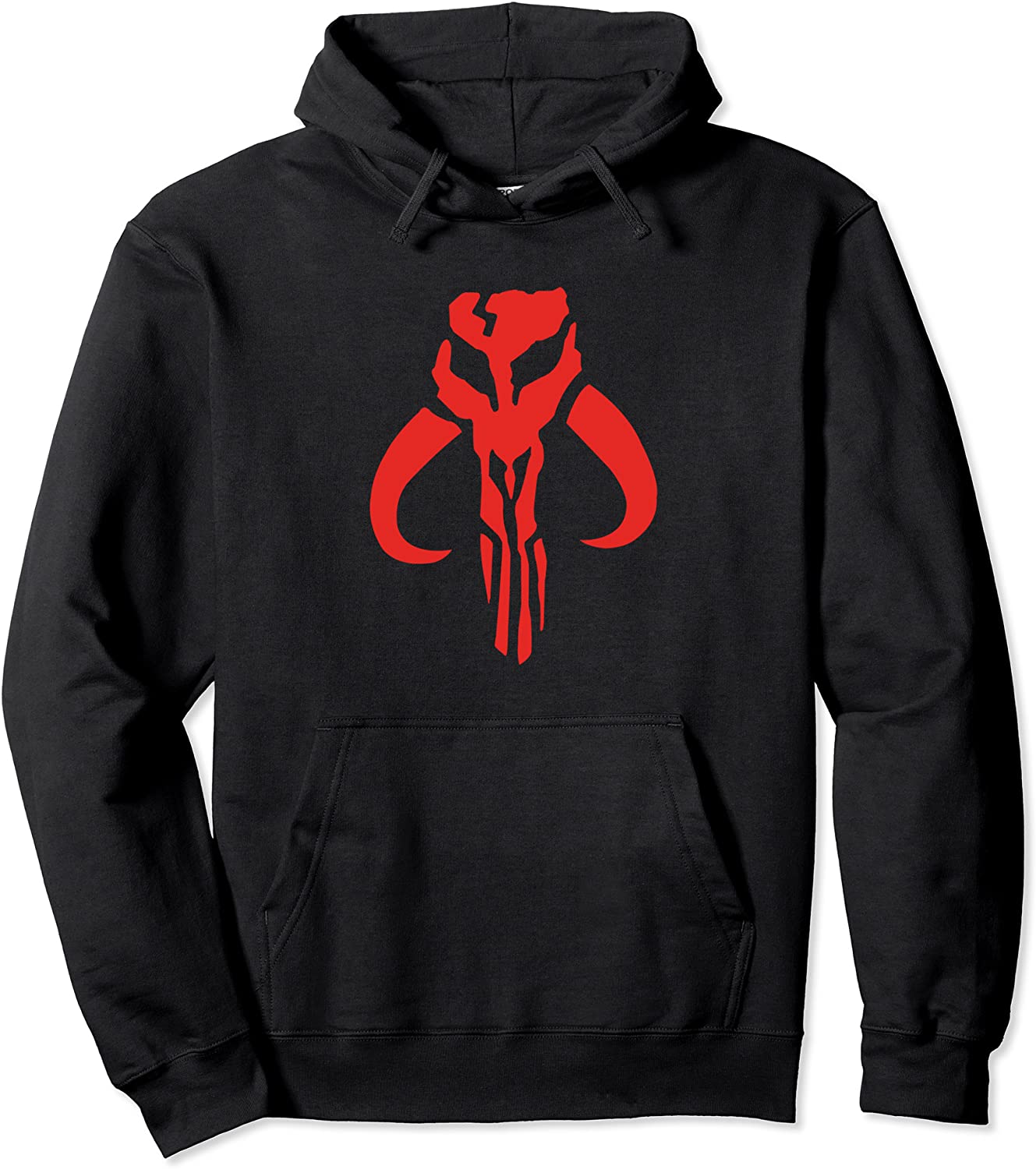 Star Wars The Mandalorian Skull Logo Pullover Hoodie