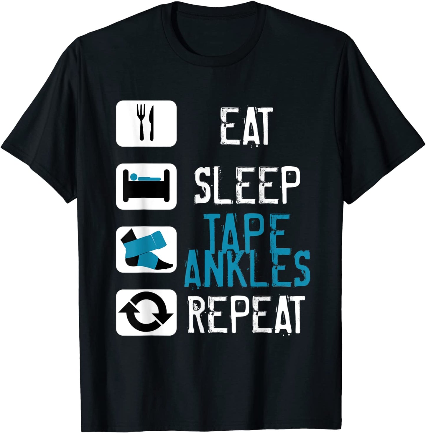 Athletic Trainer Funny Taping Ankles Sports Graduation Gift T-Shirt