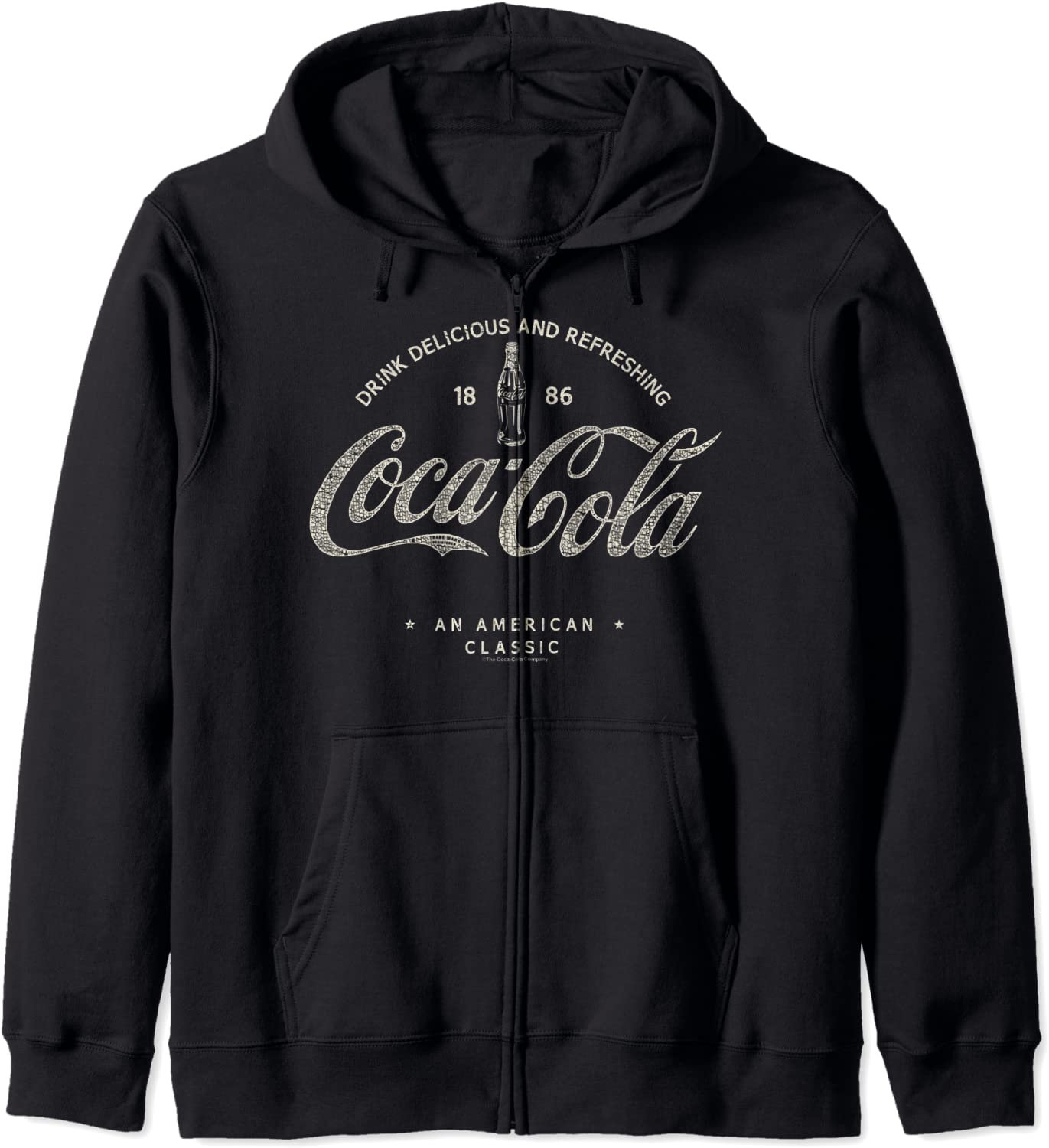 Coca-Cola 1886 An American Classic Logo Hoodie