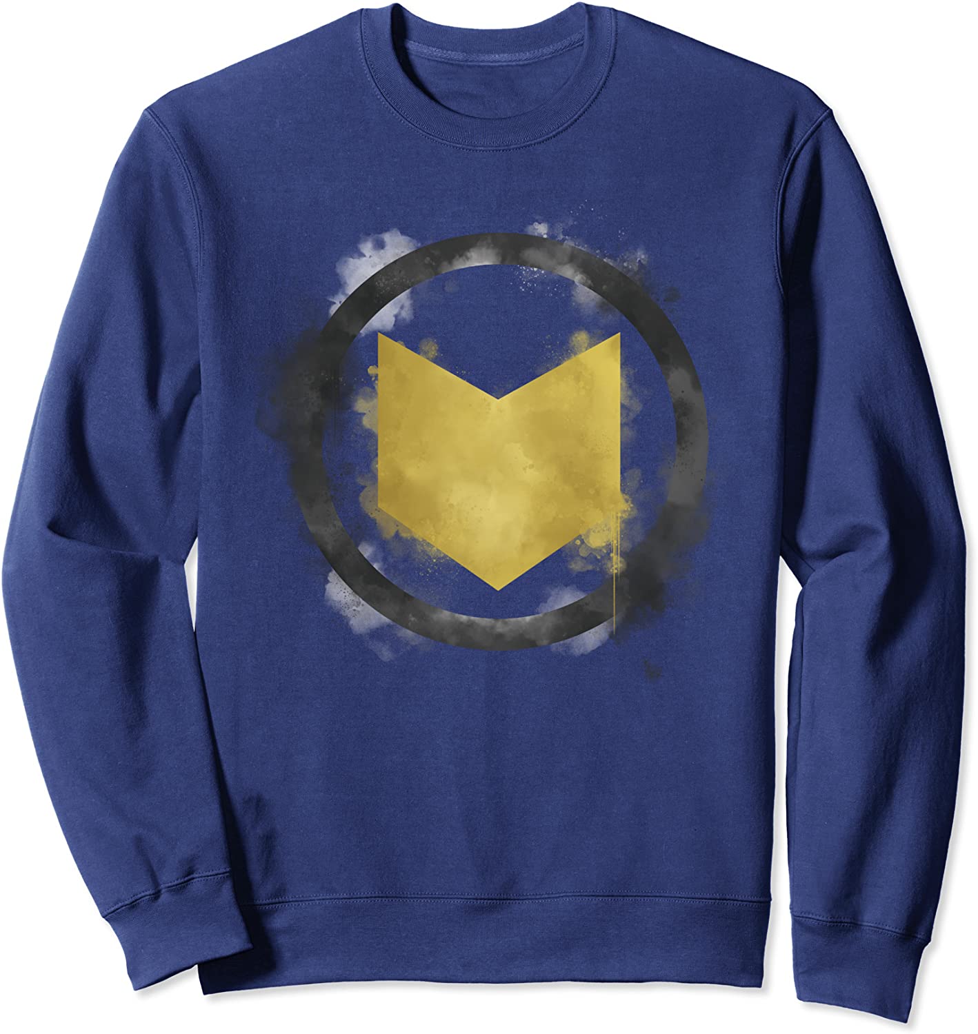 Marvel Avengers Endgame Hawkeye Spray Paint Logo Sweatshirt