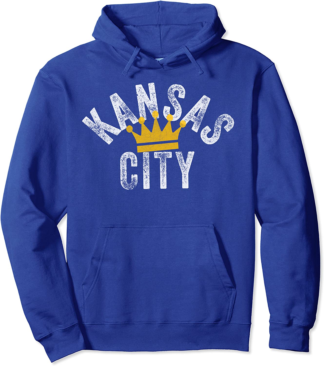 Kansas City Kc Crown Town Local Modern Style KC Cool Blue Pullover Hoodie