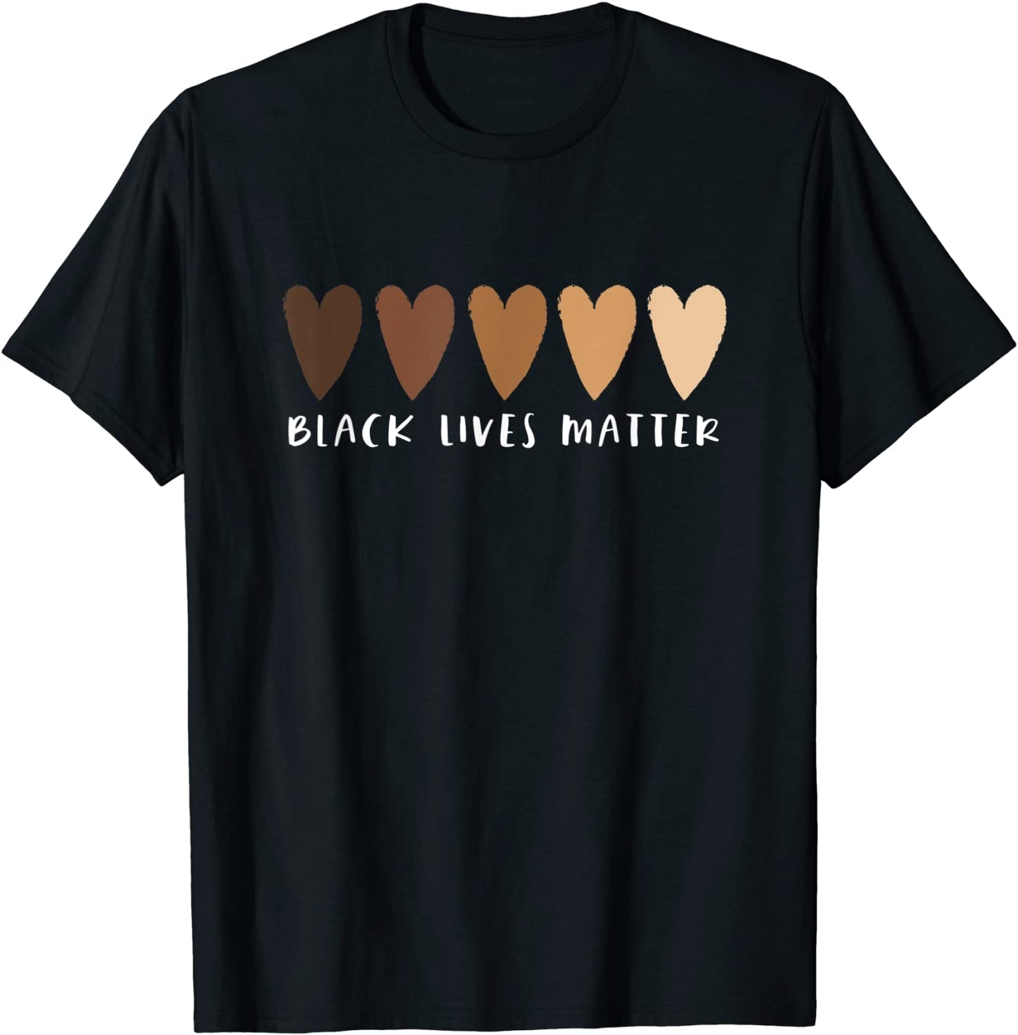 BLM Black Lives Matter Heart T-Shirt