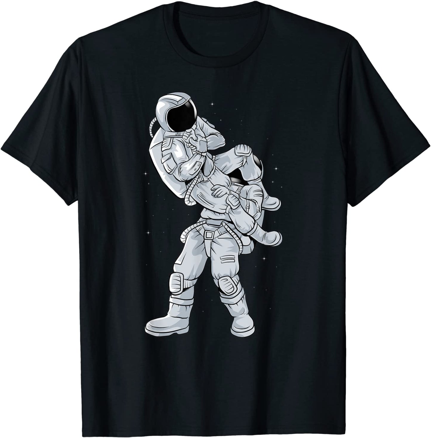 Galaxy BJJ Astronaut Tee Flying Armbar Jiu-Jitsu T-shirt T-Shirt