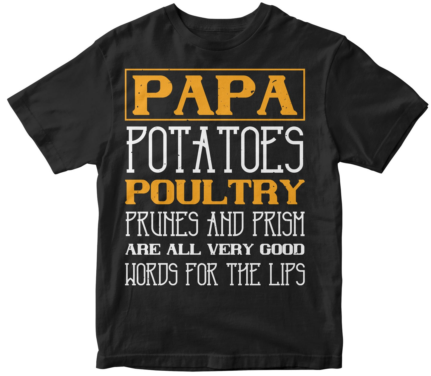 Papa, Potatoes, Poultry, Prunes And Prism, Are All Very Good Words For The Lips