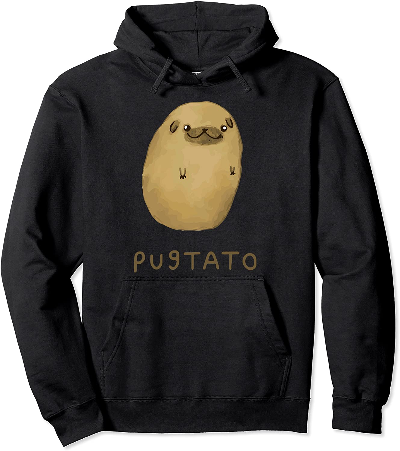 Pugtato Potato Pullover Hoodie