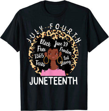 Juneteenth Freedom Day African American June 19th 1965 T-Shirt