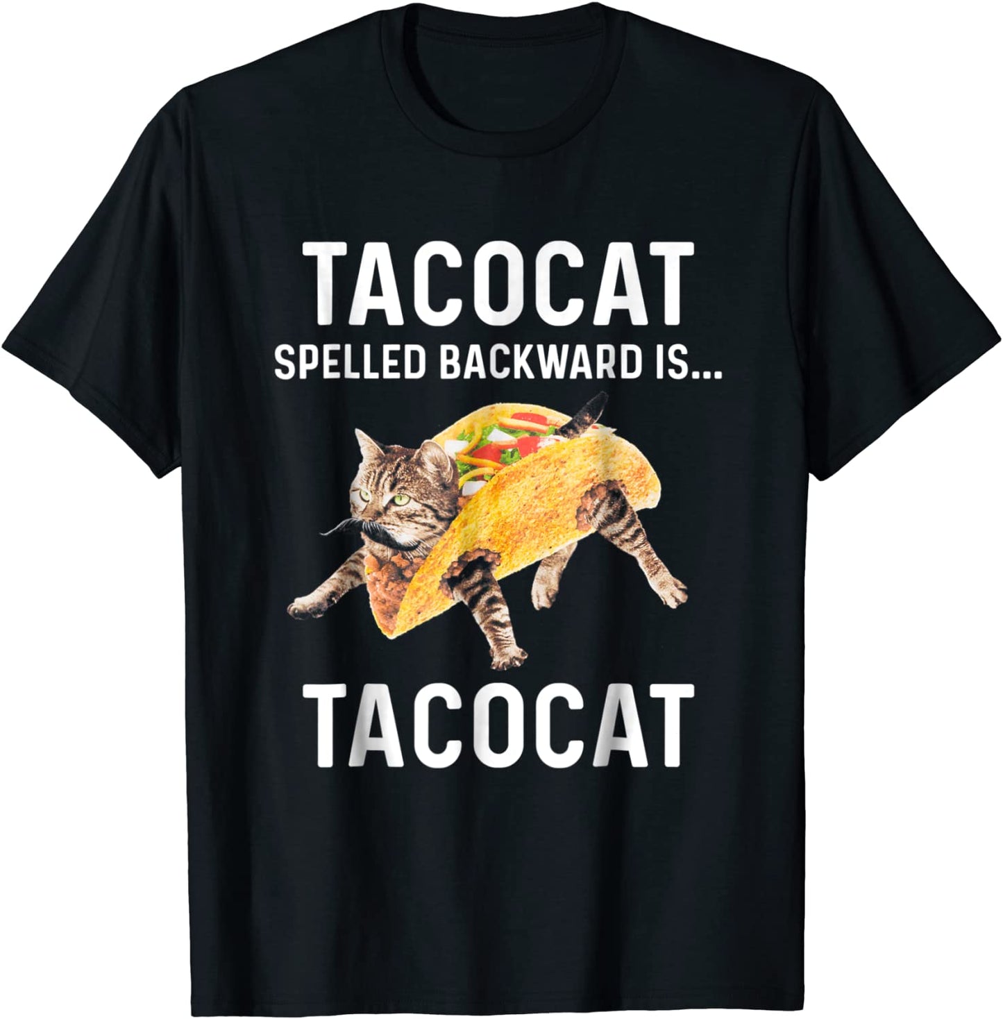Tacocat Spelled Backward Is Tacocat - Love Cat And Taco