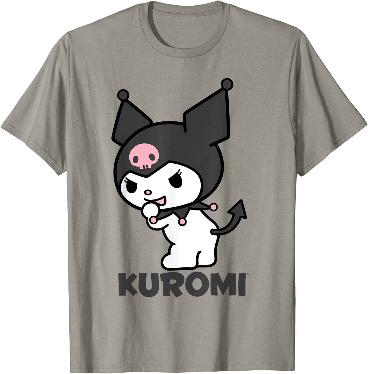 Sanrio Kuromi Backside Logo Tee Shirt