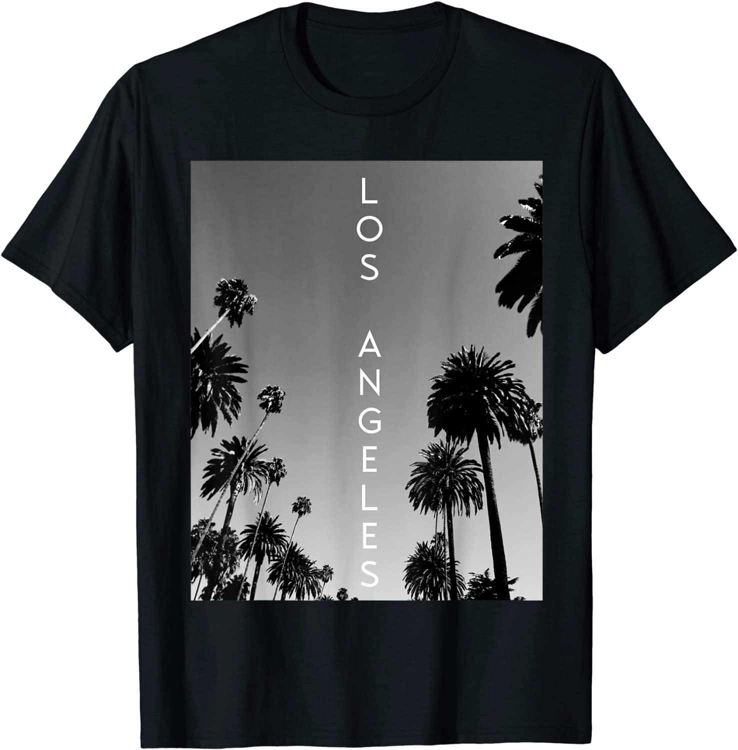 LA T Shirt Los Angeles love Souvenir Gift Tee Men Women Kids