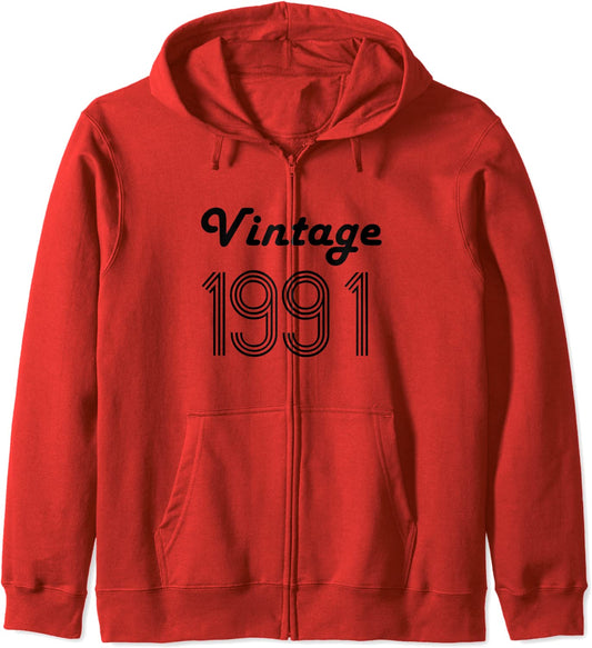 30th Birthday Gift Women 30 Year Old Vintage 1991 Daughter Hoodie