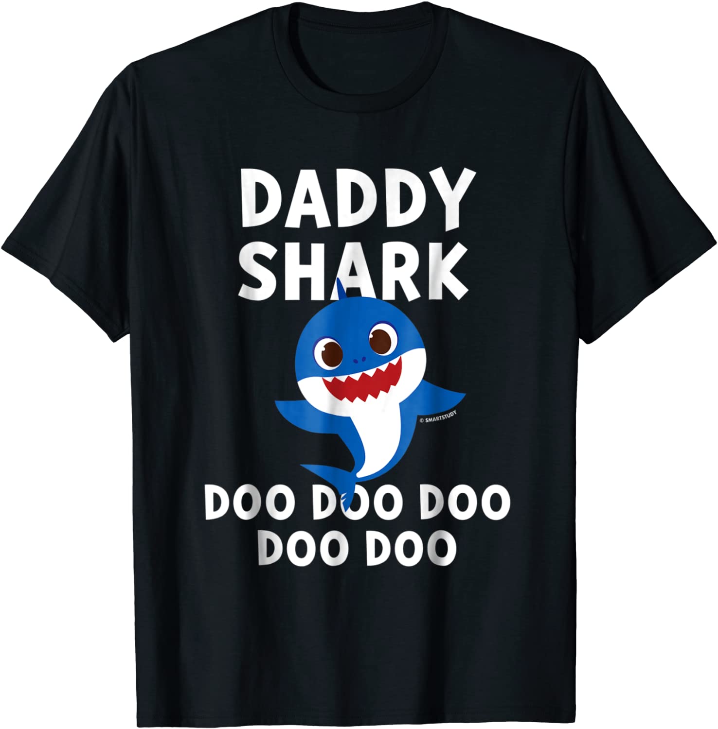 Mens Pinkfong Daddy Shark Official T-shirt