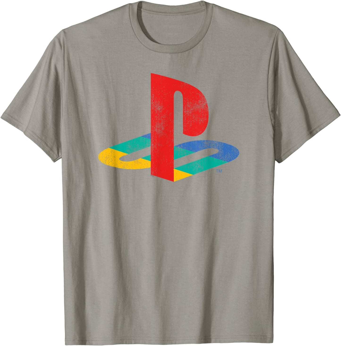 Playstation Playstation Logo Retro Distressed T-shirt T-Shirt
