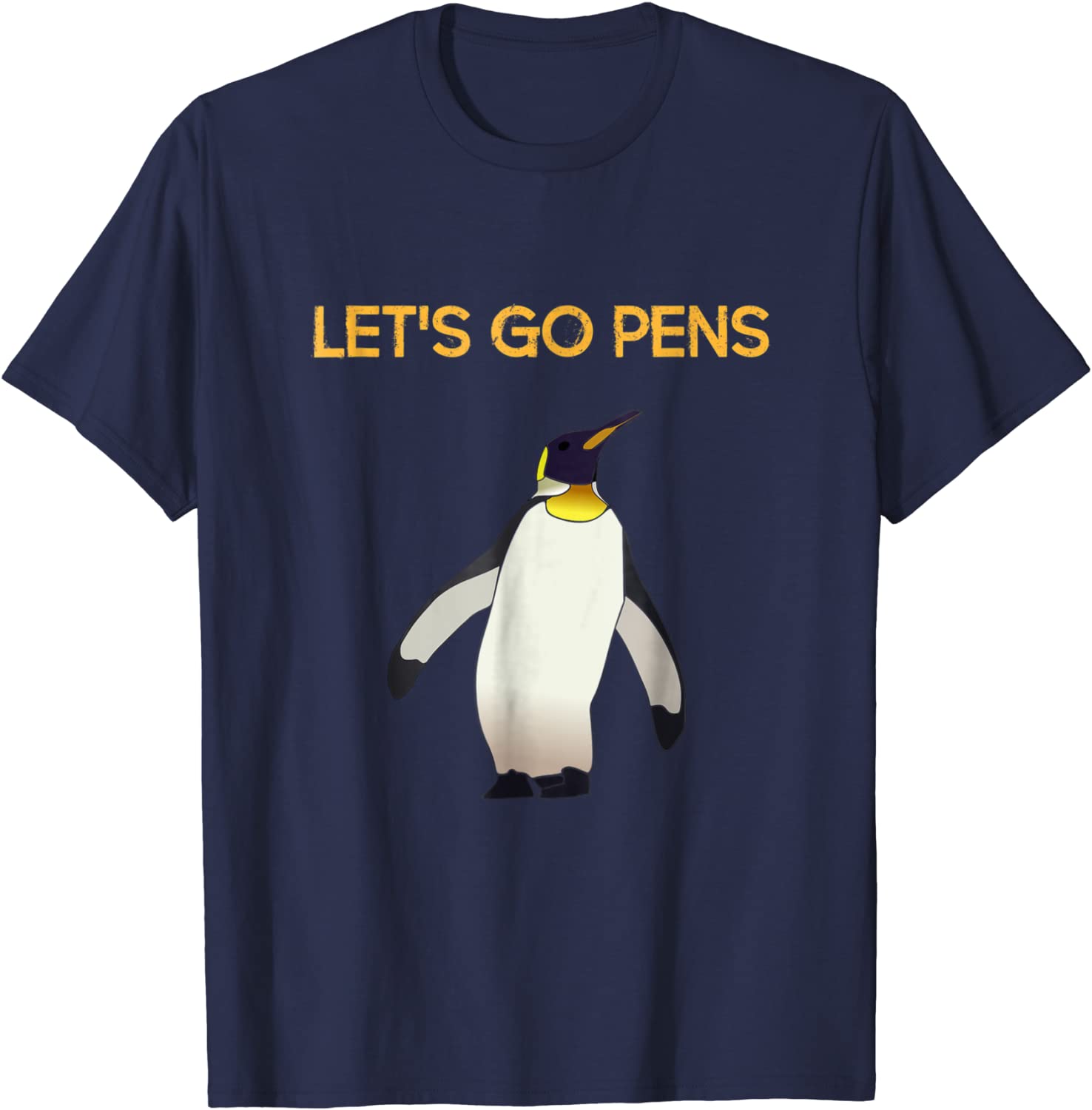Sports Tees Lets Go Pens Funny Hockey Penguins Gift T-Shirt