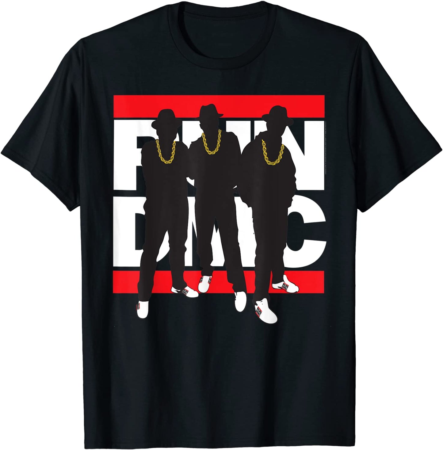 Run DMC Official Silhouette Band T-Shirt