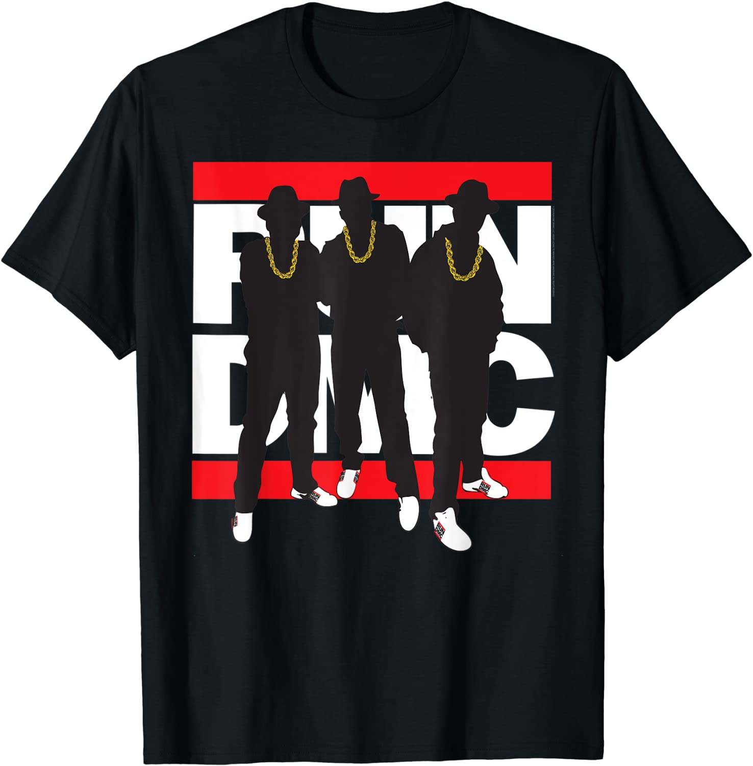 Run DMC Official Silhouette Band T-Shirt