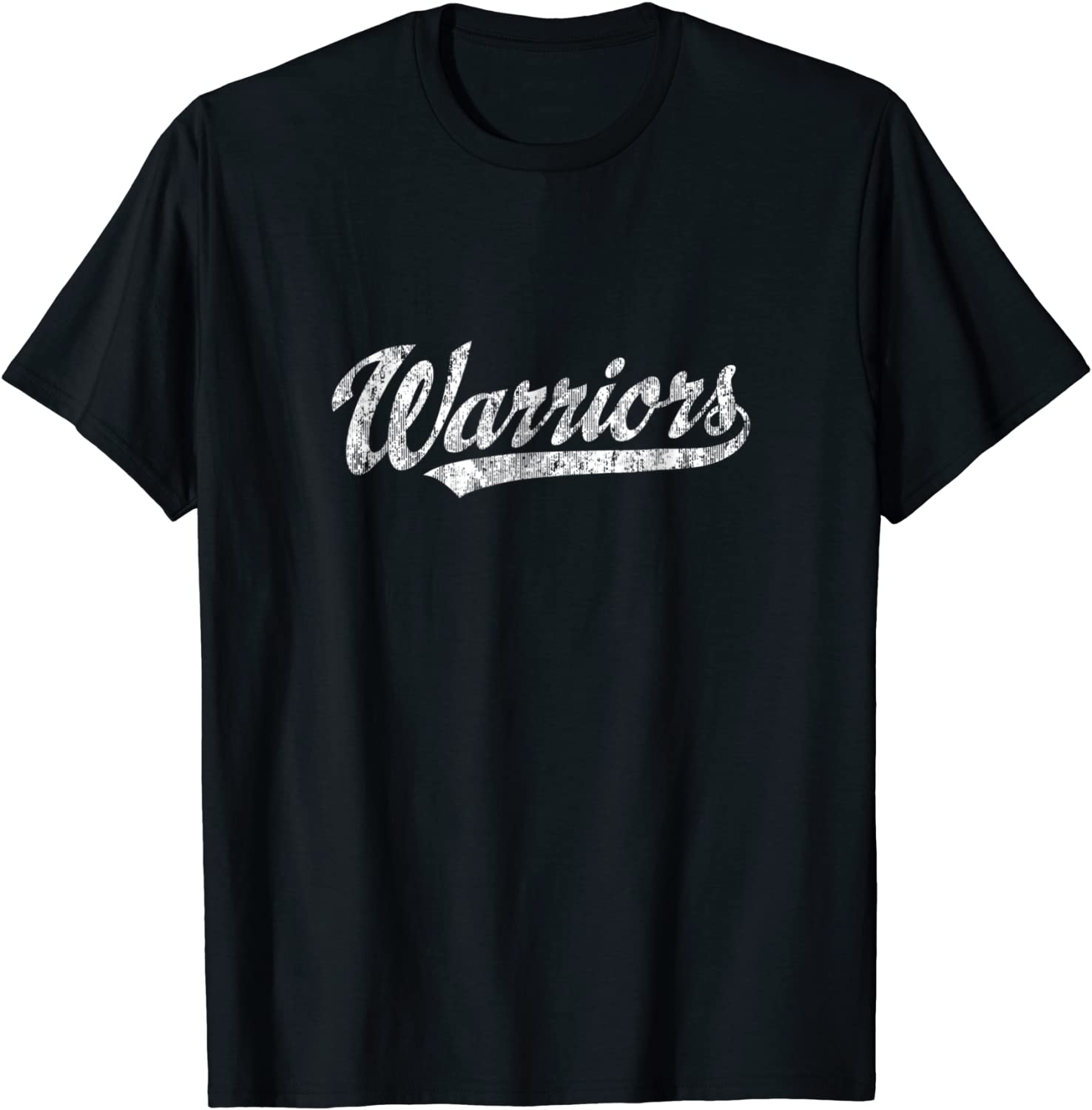 Warriors Mascot T Shirt Vintage Sports Name Tee Design