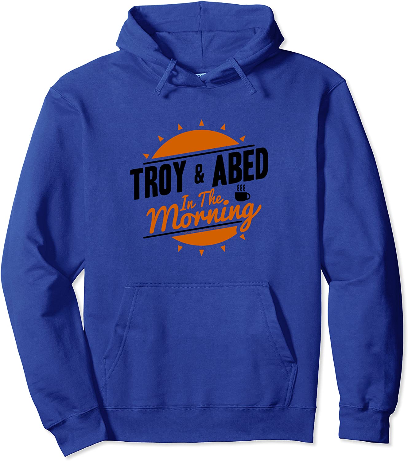 Community Simple Troy Abed In The Morning Logo Pullover Hoodie