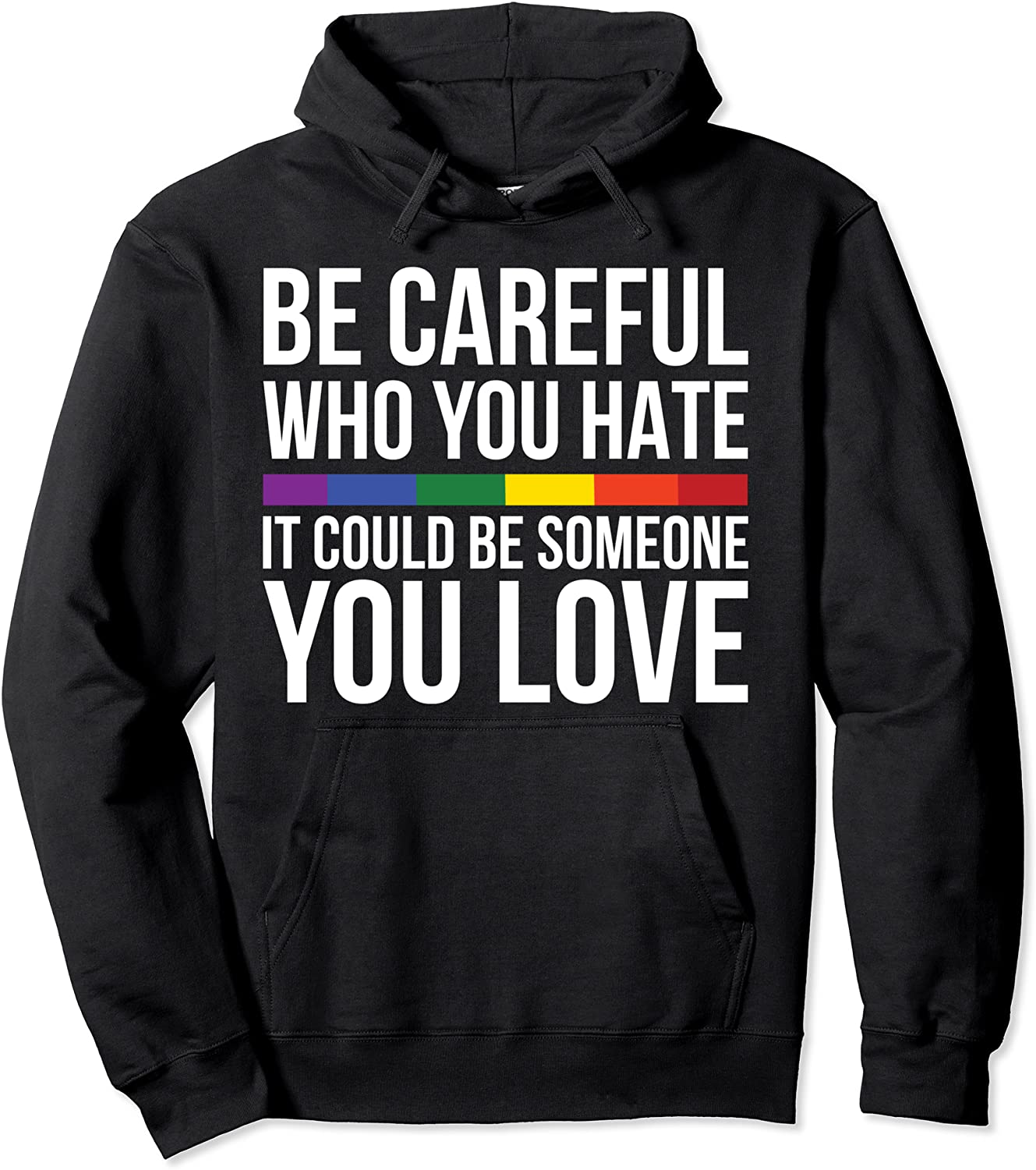 LGBT Quote Transgender Gift Gay Pride Pullover Hoodie