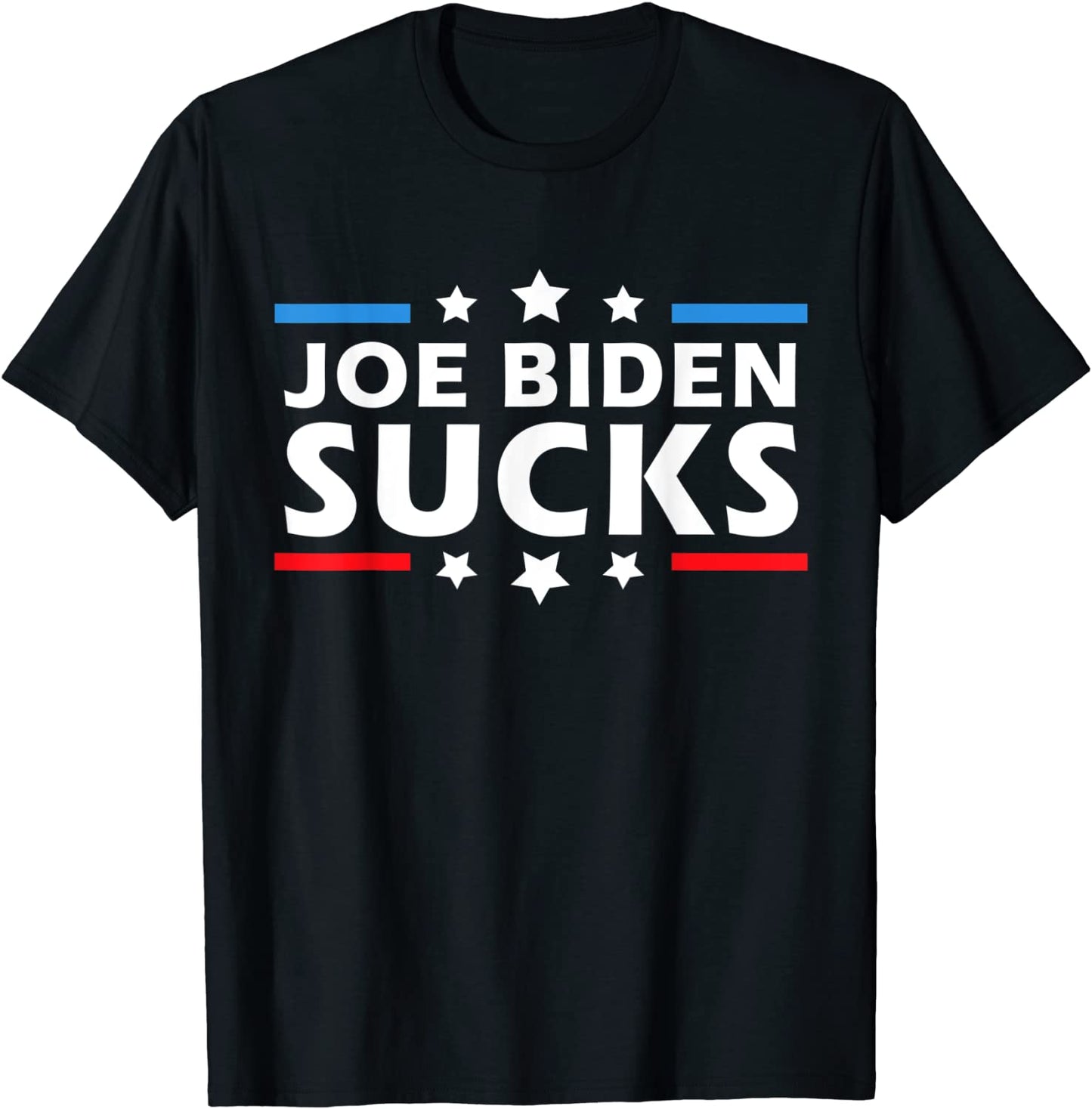 Mens Joe Biden Sucks Funny Anti-Biden Election Political T-Shirt