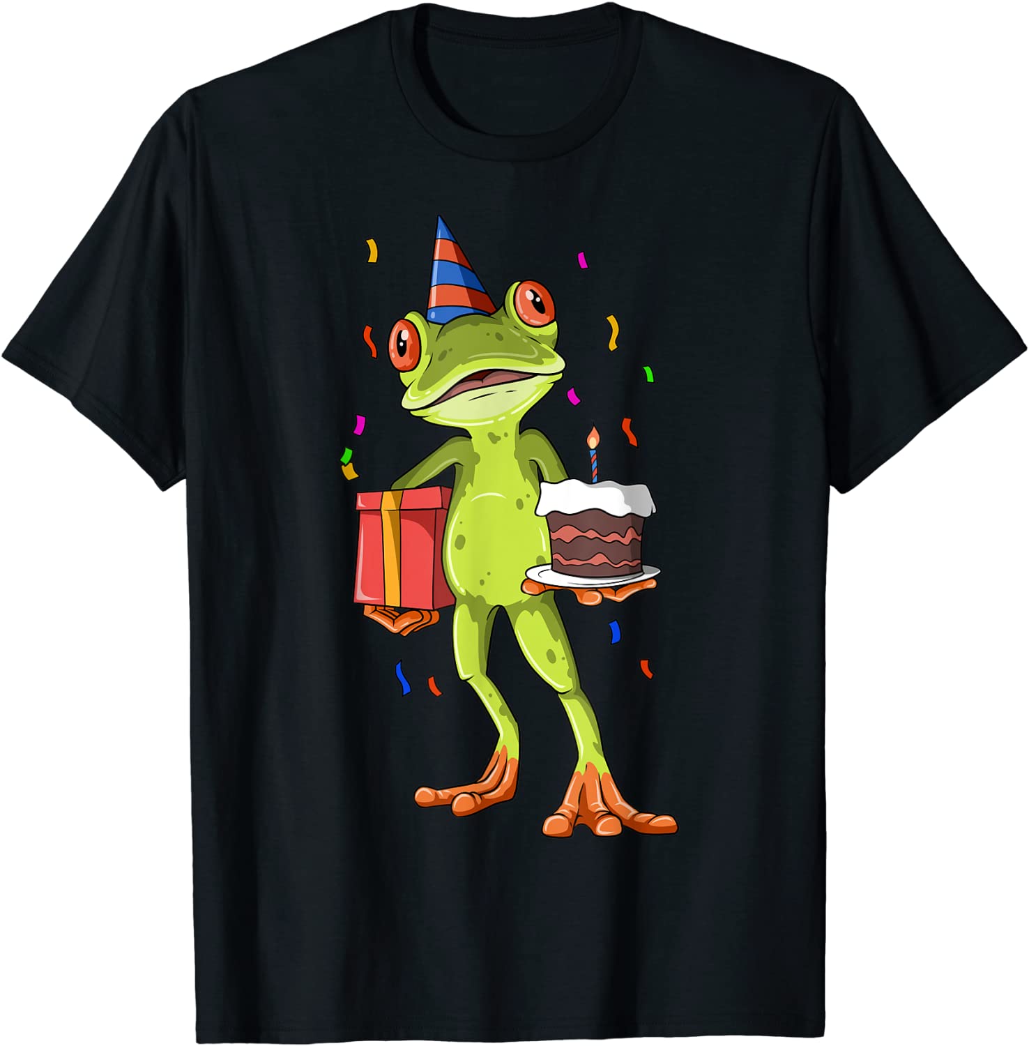 Frog Birthday Frog Birthday Party Frog Theme T-Shirt