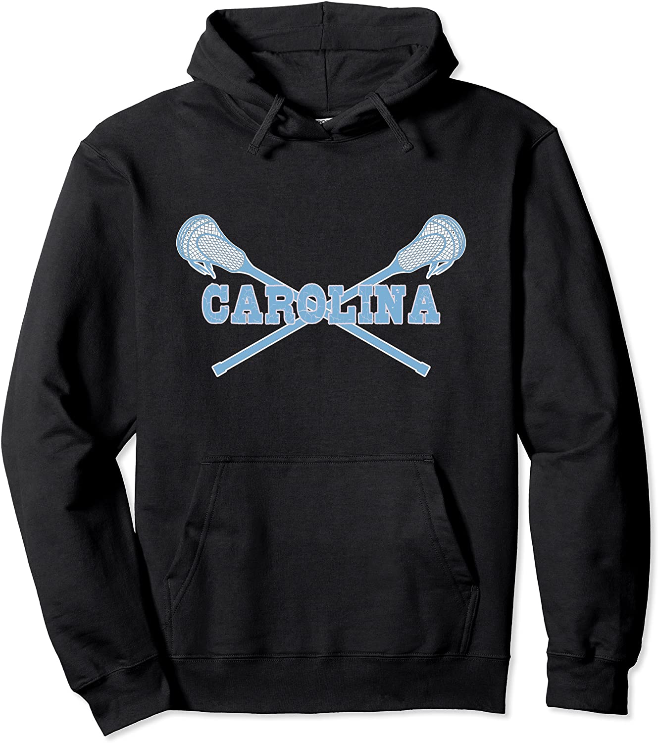 Carolina Lacrosse LAX Sticks Pullover Hoodie
