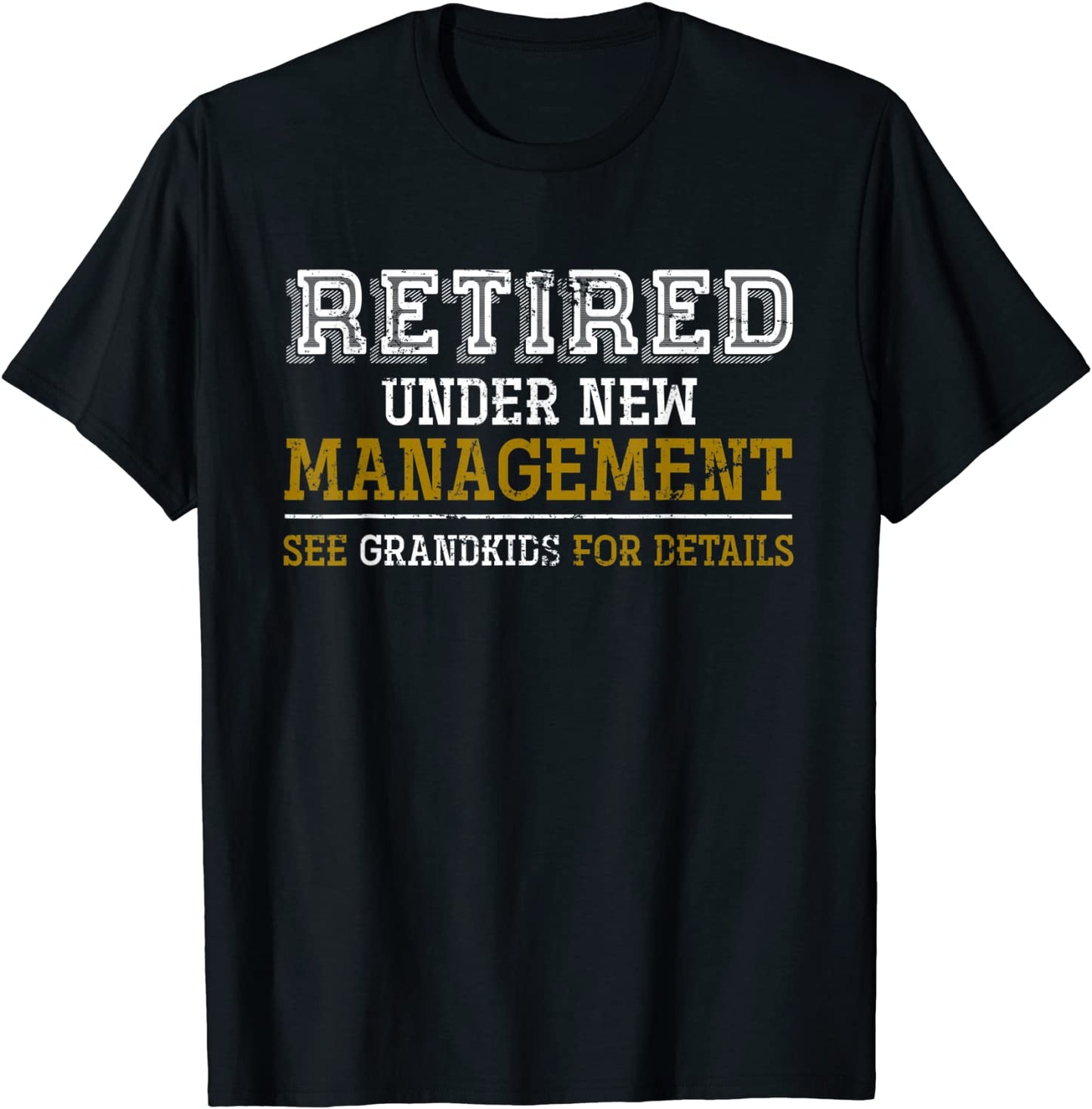 Funny Grandkids Grandpa Retirement Gift Retired T-Shirt
