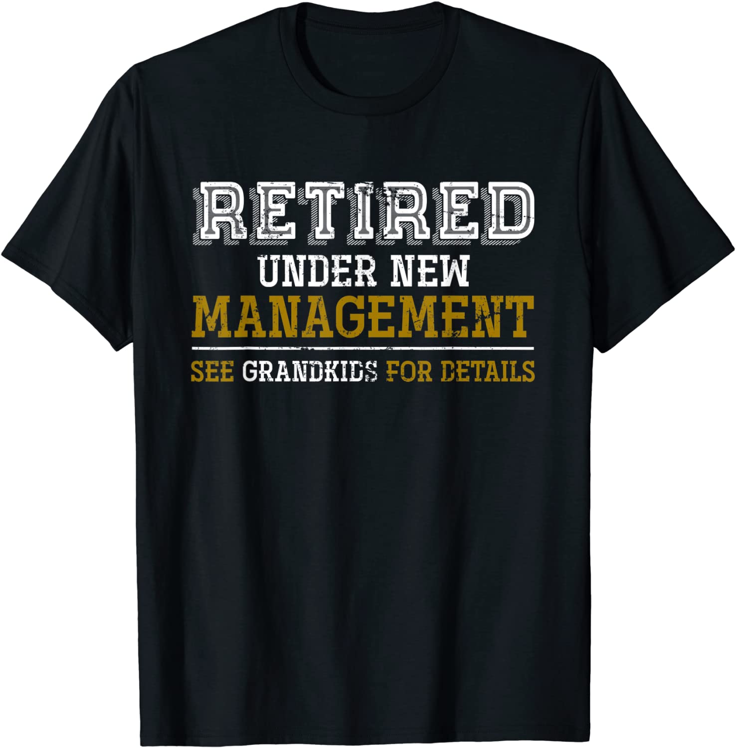 Funny Grandkids Grandpa Retirement Gift Retired T-Shirt
