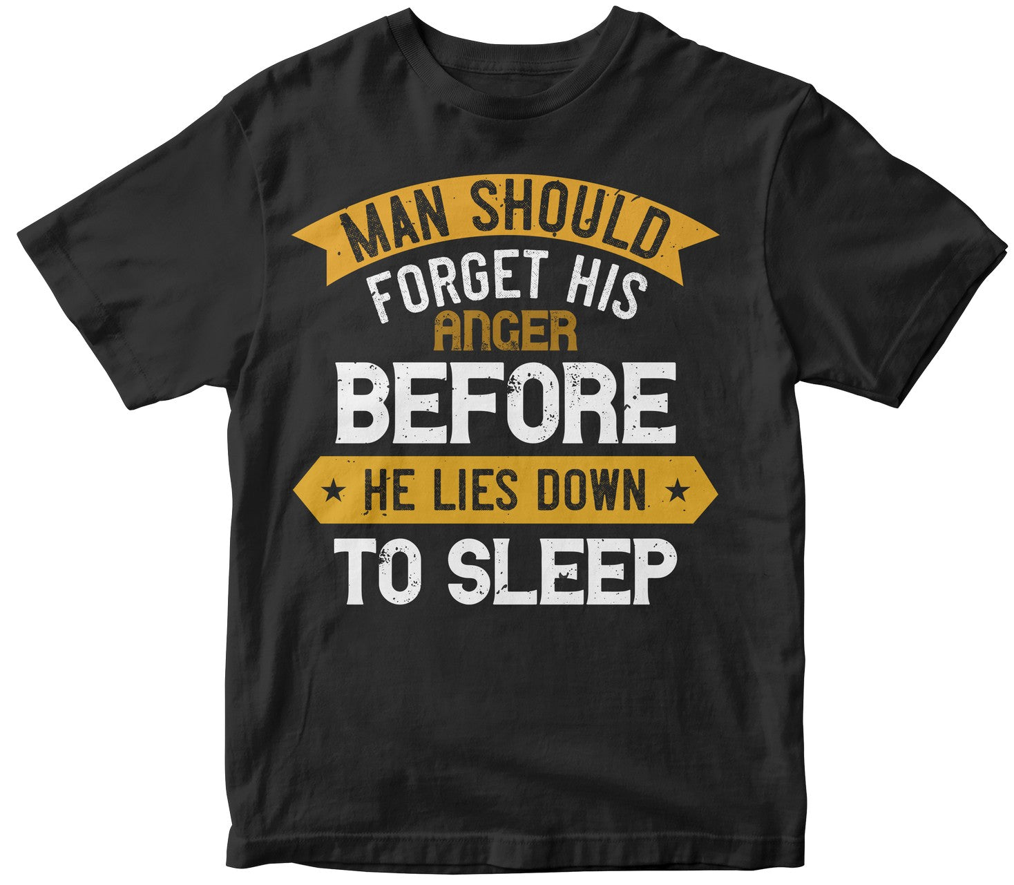 Man Should Forget His Anger Before He Lies Down To Sleep