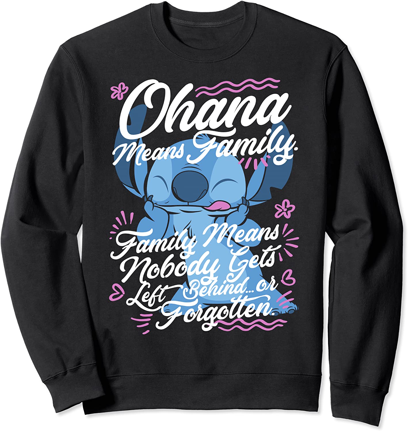 Disney Lilo Stitch Stitch Day Ohana Means Family Sweatshirt