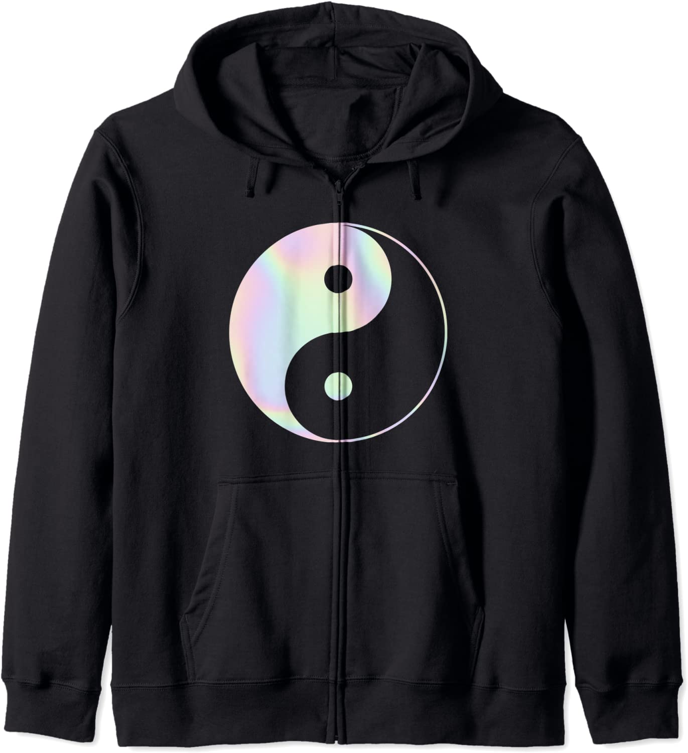 Pastel Moon - Ying Yang Goth Hoodie