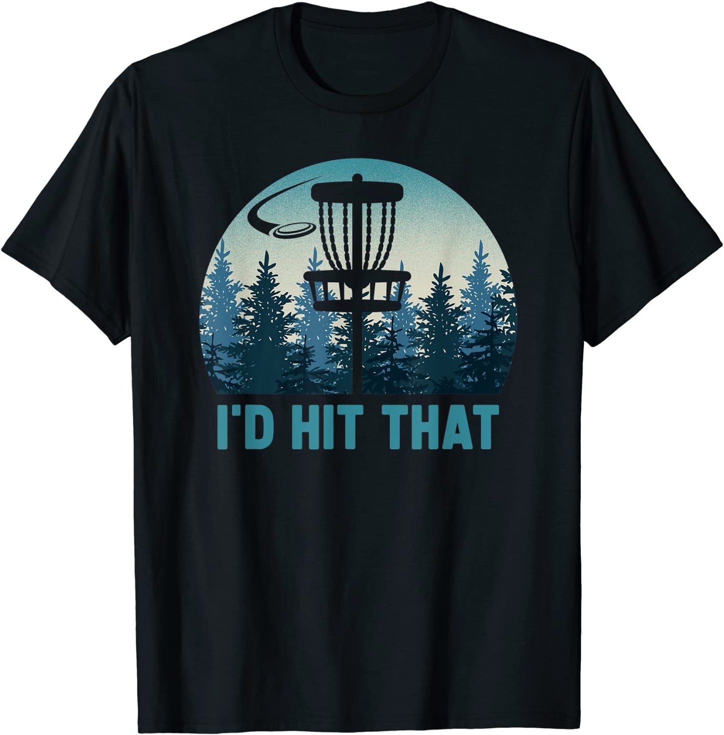 Mens Vintage Disc Golf Funny Id Hit That Frisbee Golf Disc Sport T-Shirt