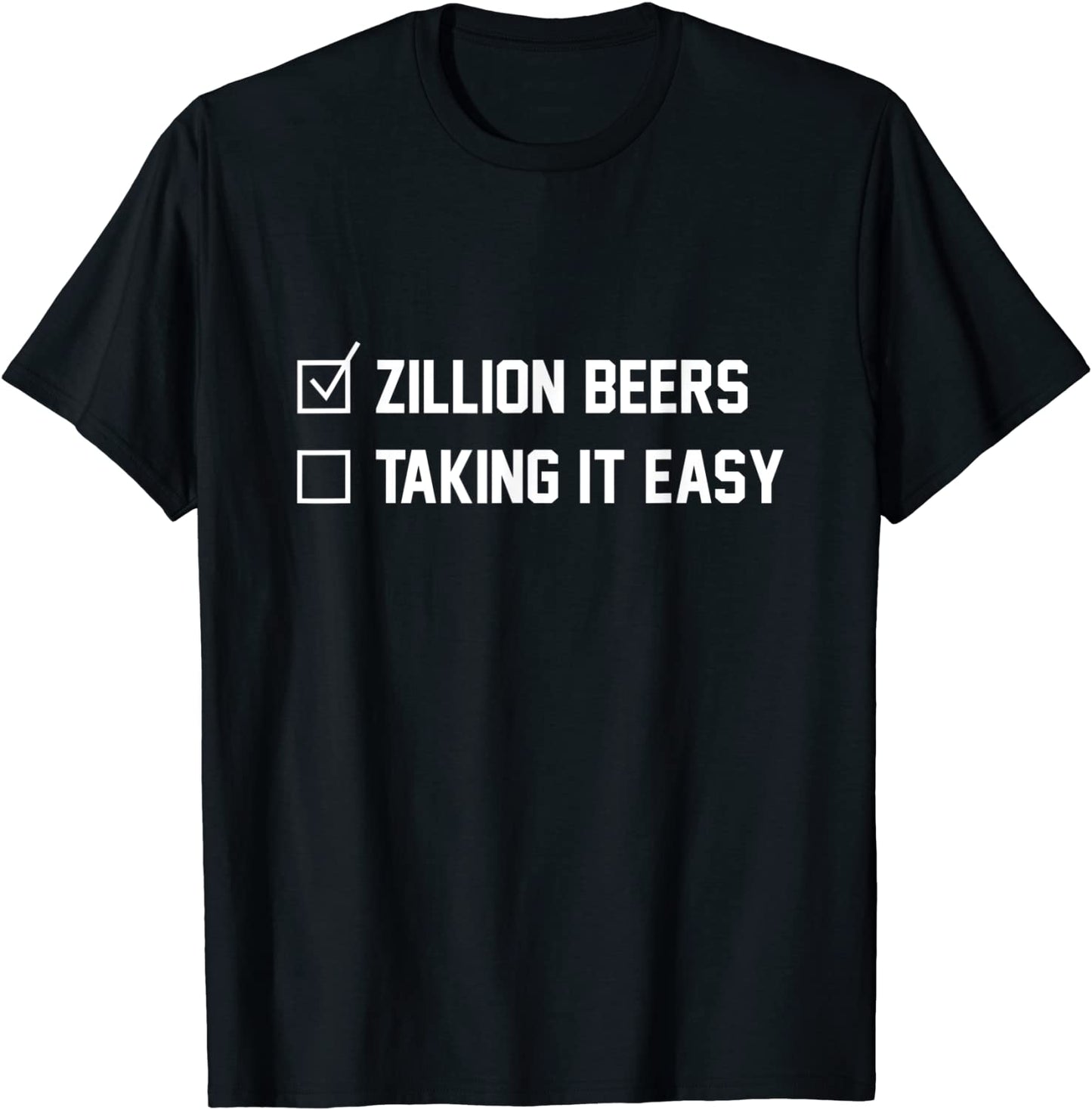 Barstool Sports Zillion Beers Taking It Easy T-Shirt