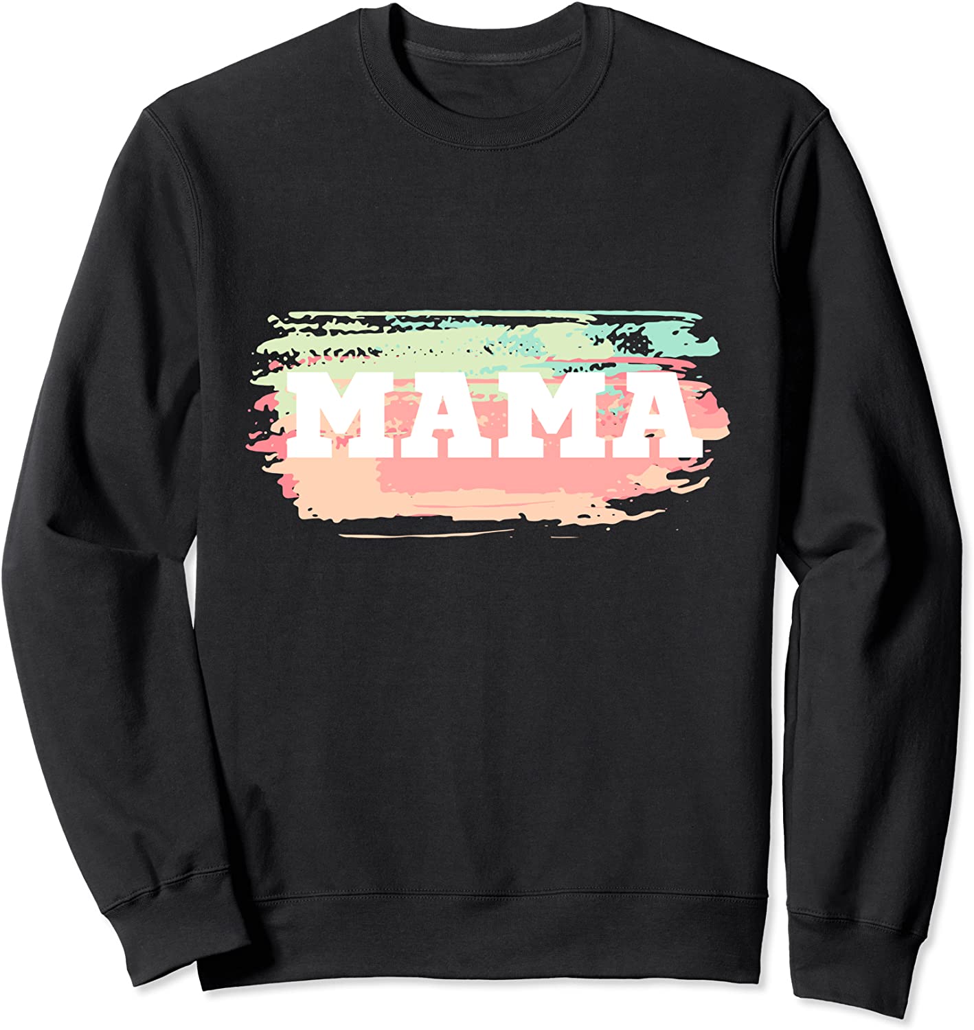 Pastel Tie Dye Mama Sweatshirt