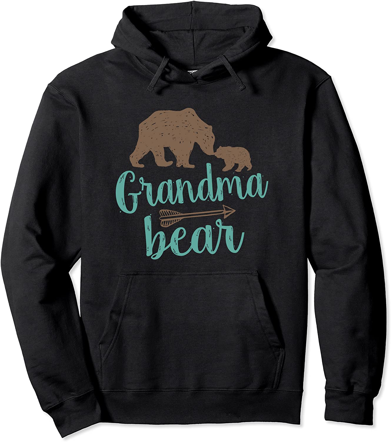 Cute Grandma Bear Pullover Hoodie