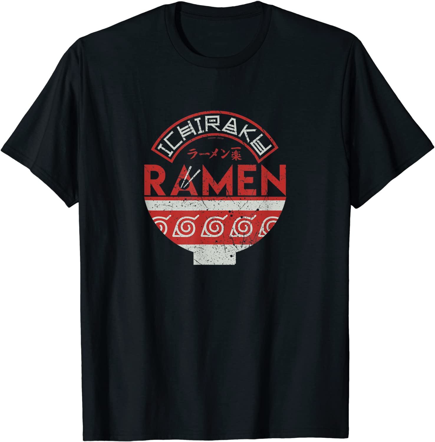 Naruto Shippuden Ichiraku Ramen 2 Color T-Shirt