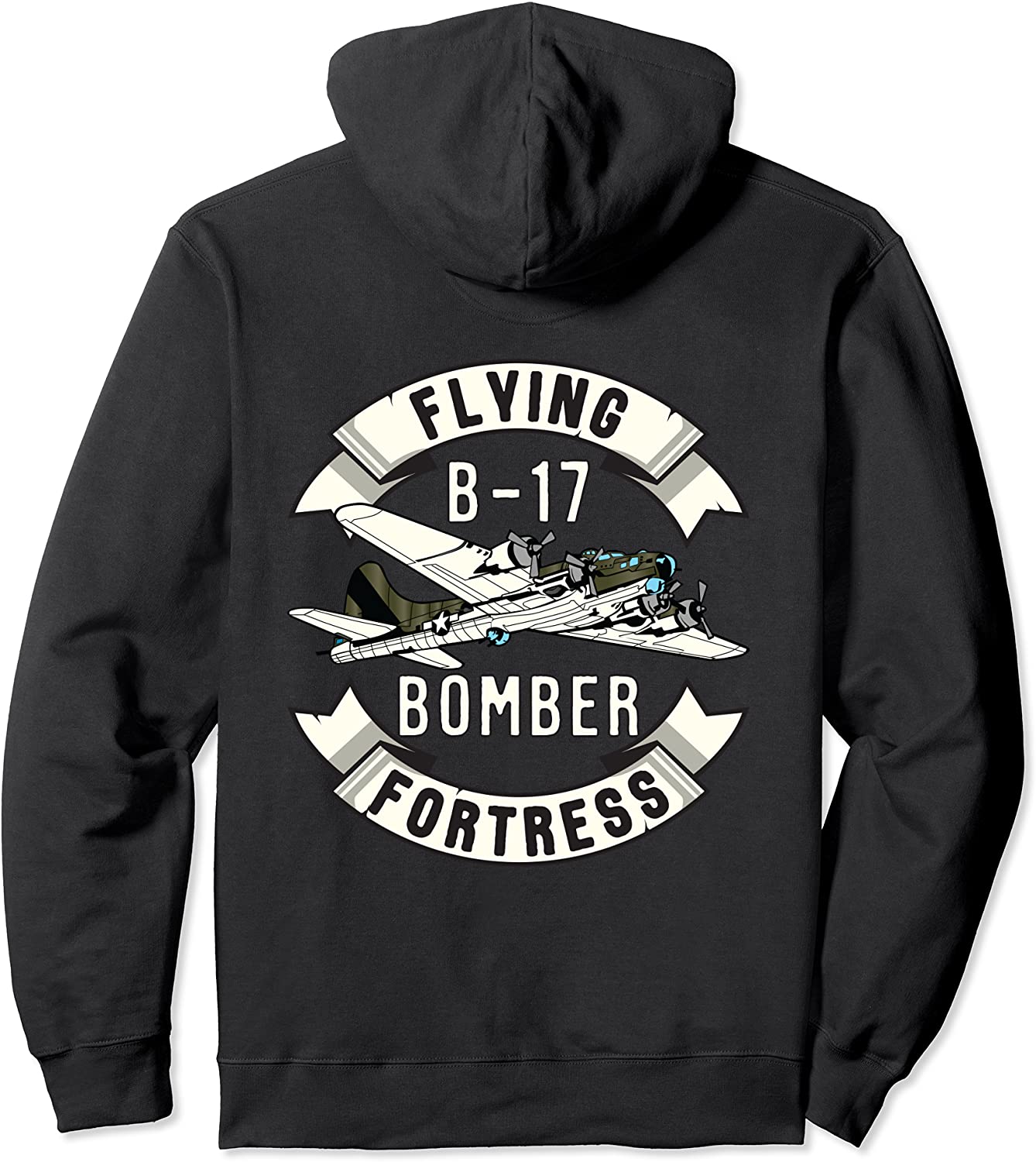 B-17 Bomber WW2 Plane Aircraft Aviation Airplane Hoodie