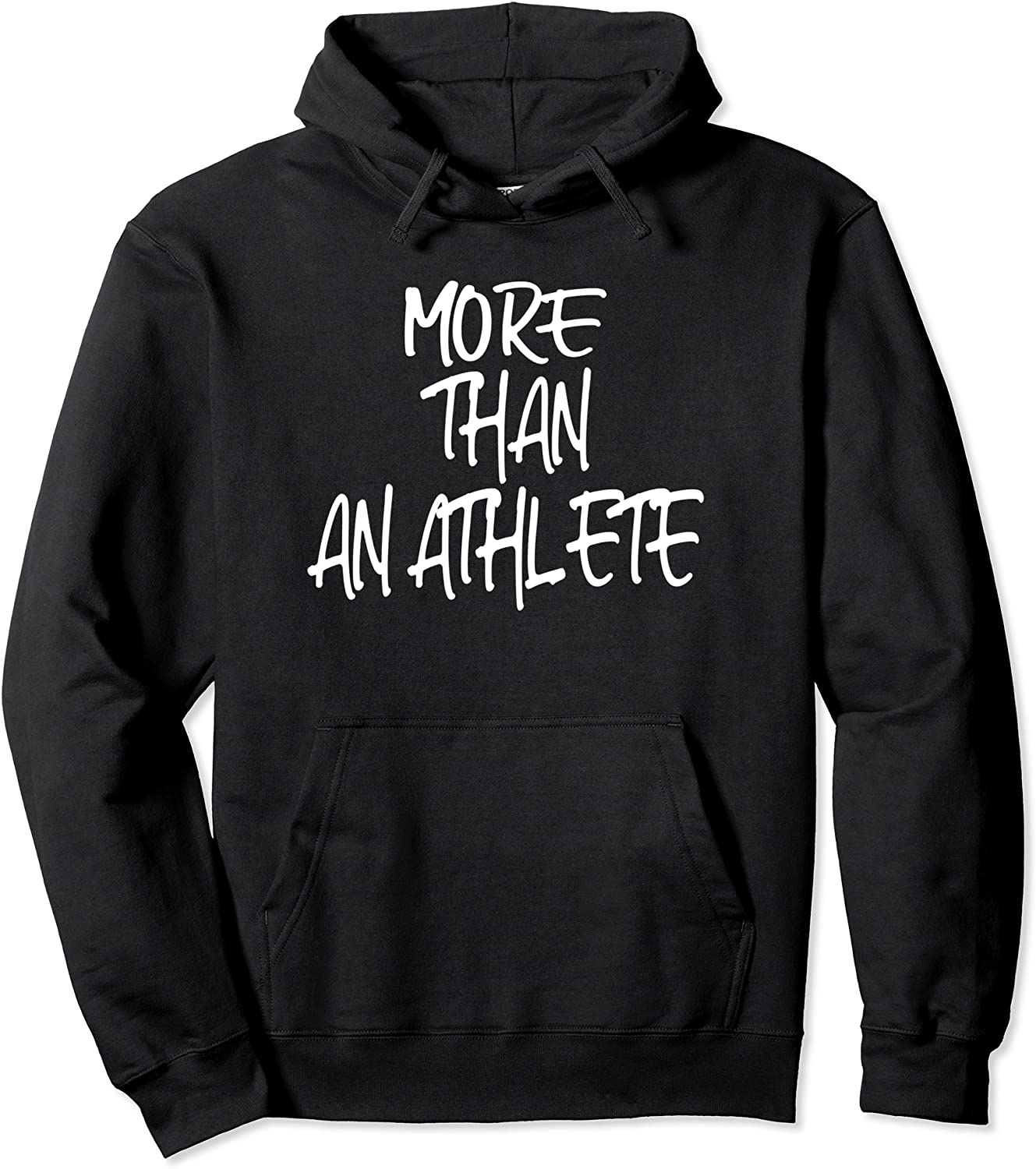 Cool More Than a Athlete Motivational Gym Athletes Design Pullover Hoodie