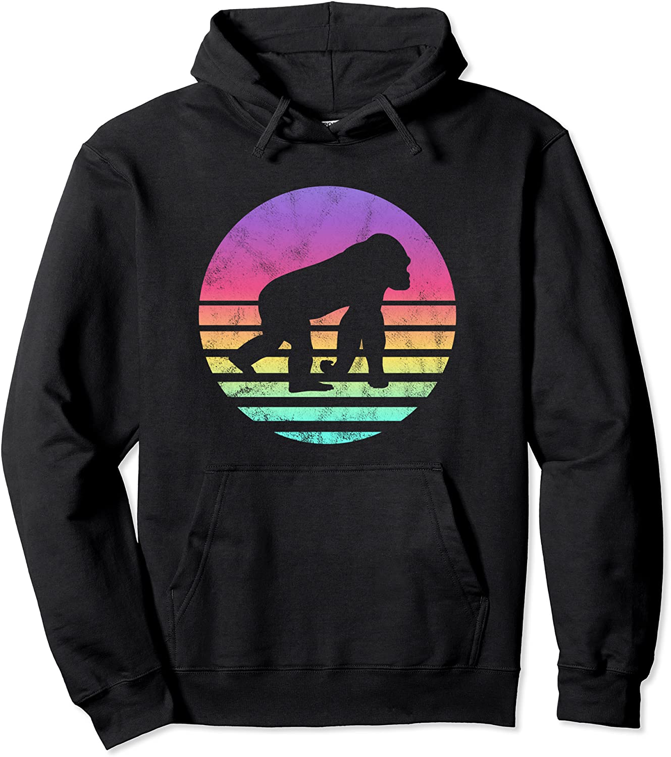 Classic Gorilla Gift Graphic Pullover Hoodie