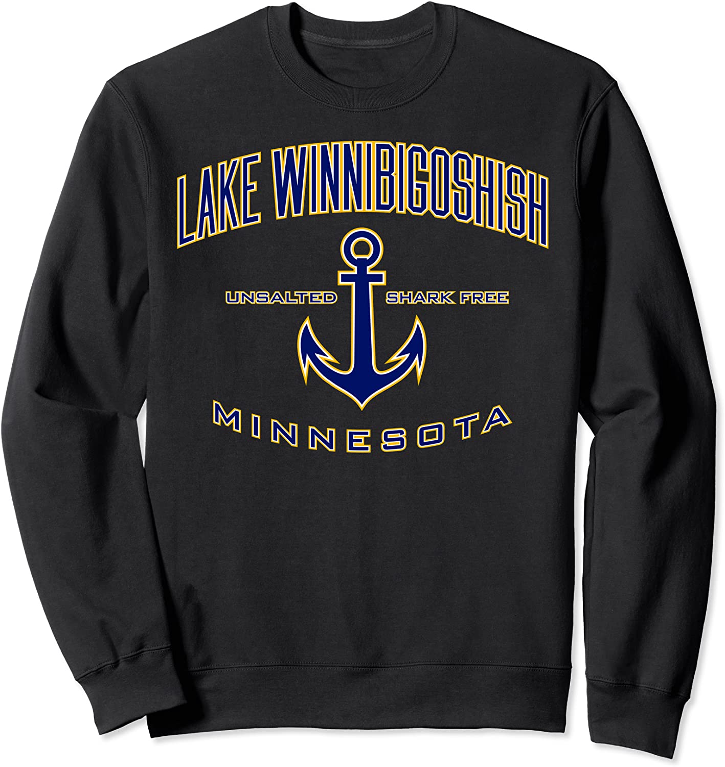 Lake Winnibigoshish MN Sweatshirt for Women Men