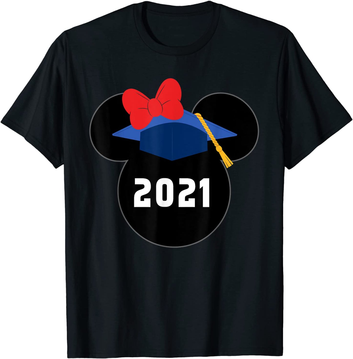 Disney Minnie Mouse Graduation Class of 2021 T-Shirt